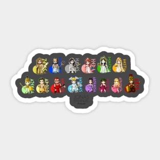 greek gods Sticker